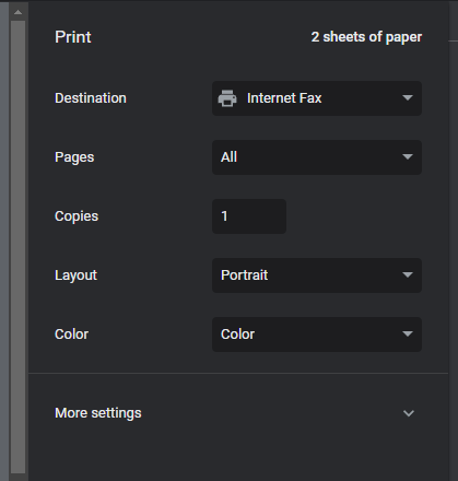 E-Fax Integration 2 e fax integration