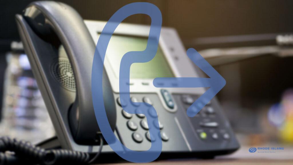 how to forward a call on an avaya phone