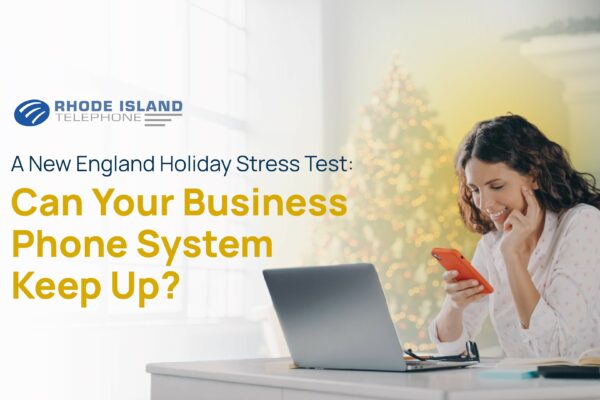 fa82bbd0-3e50-4bfa-8502-3f87098b48ee A festive person programming holiday ring groups on their existing phone numbers using RIT's business phone system.