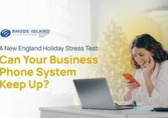 fa82bbd0-3e50-4bfa-8502-3f87098b48ee A festive person programming holiday ring groups on their existing phone numbers using RIT's business phone system.