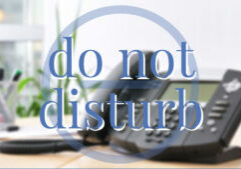 how to set do not disturb on an nec phone