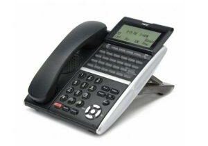 How to change the time on your NEC Phone system. NEC DT400 pictured.